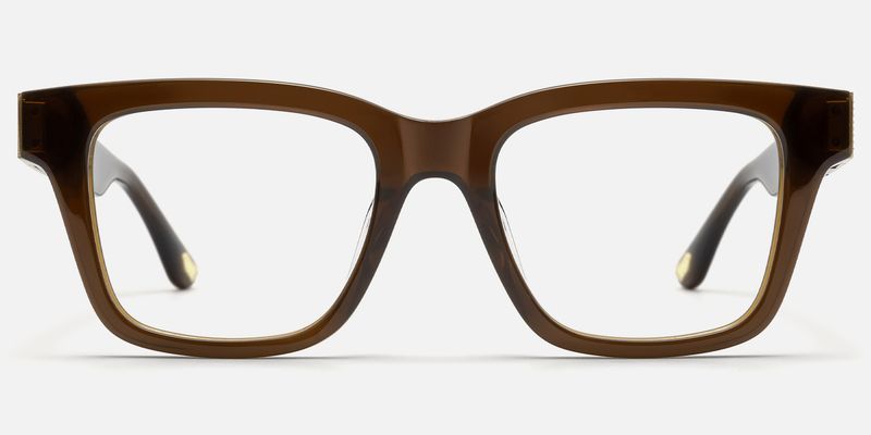 Legacy - Rectangle Brown Eyeglasses