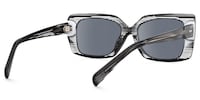 Stratus - Rectangle Black Sunglasses - 3