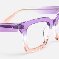 Loop - Square Two-tone Eyeglasses | Vooglam Design Details