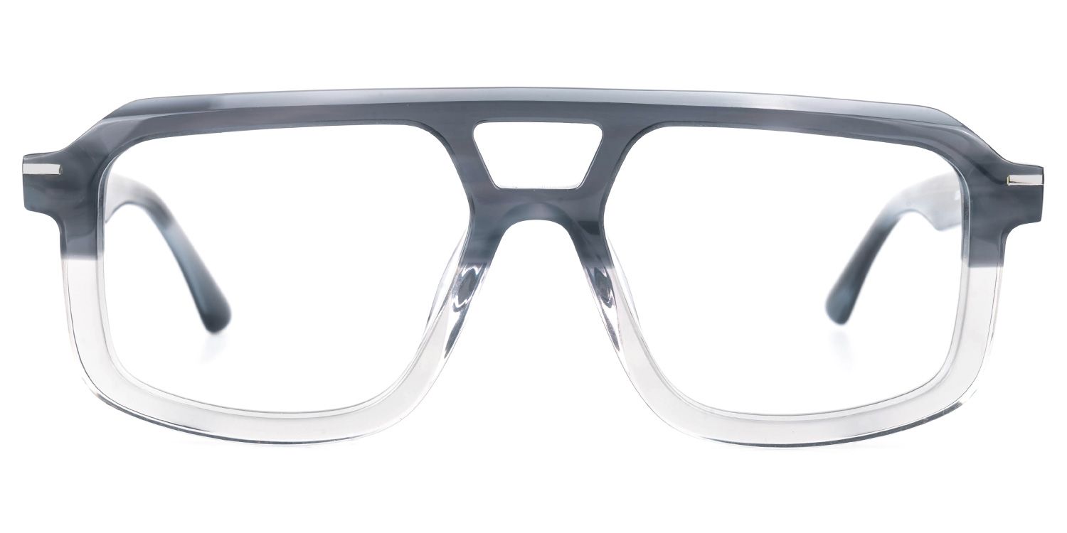 Eliyahu - Aviator Grey Eyeglasses product detail 2