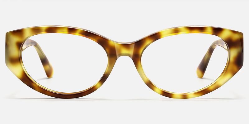 Drizzle - Oval Tortoise Eyeglasses