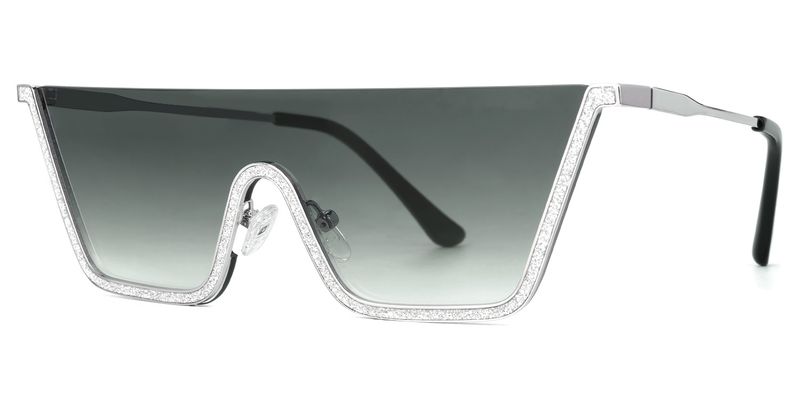 Lael - Cat Eye Black Sunglasses