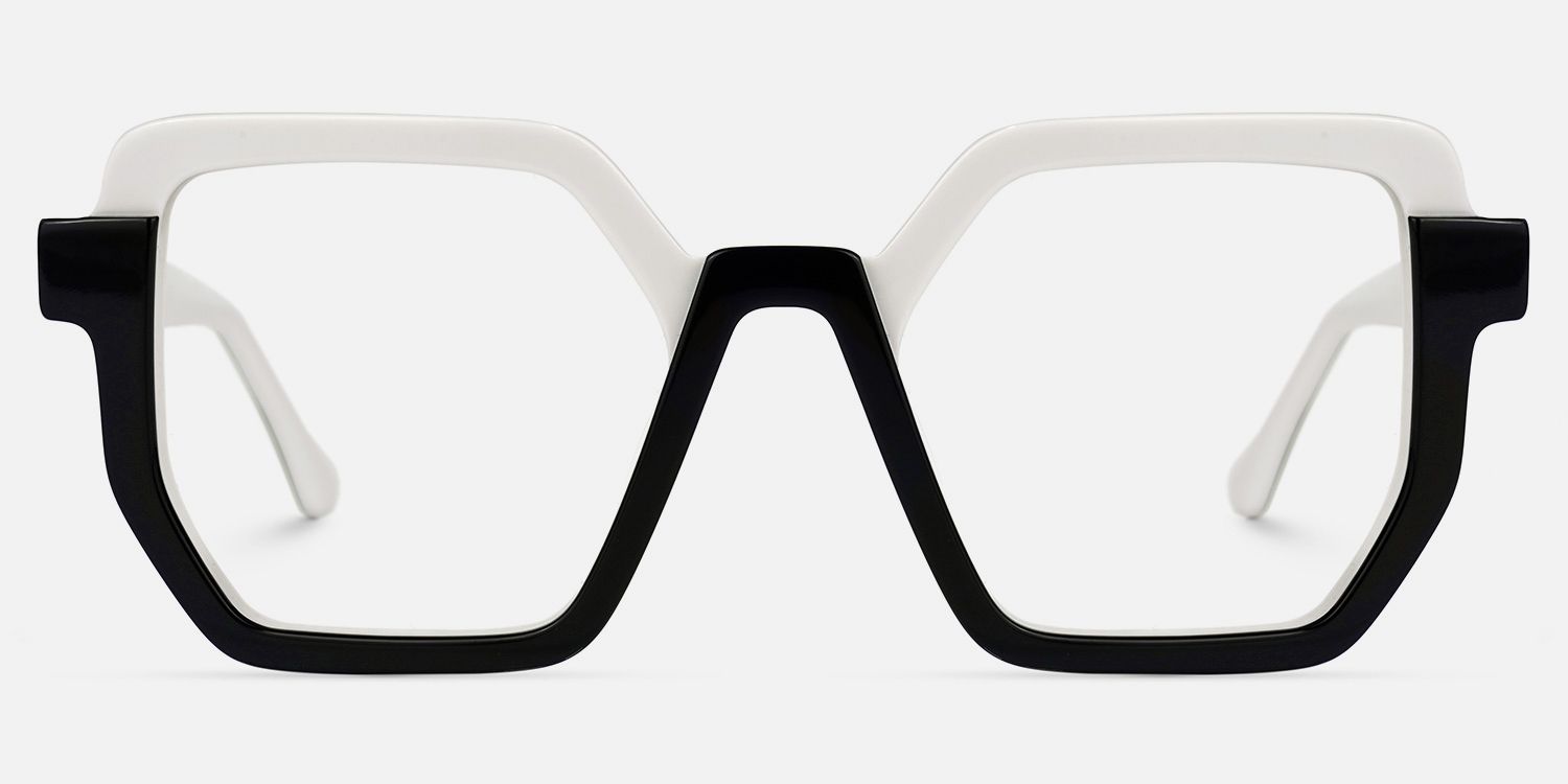 Mixon - Unique Black & White Designer Glasses product detail 2