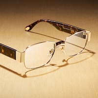 Nyame - Rectangle Gold Eyeglasses - 1