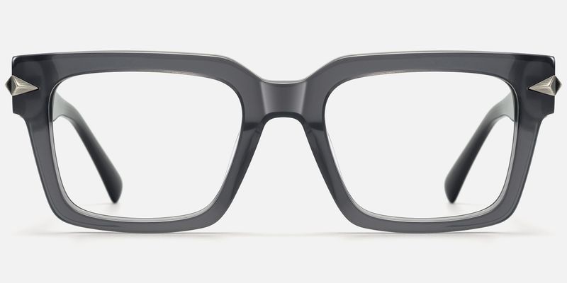 Covenant - Rectangle Gray Eyeglasses