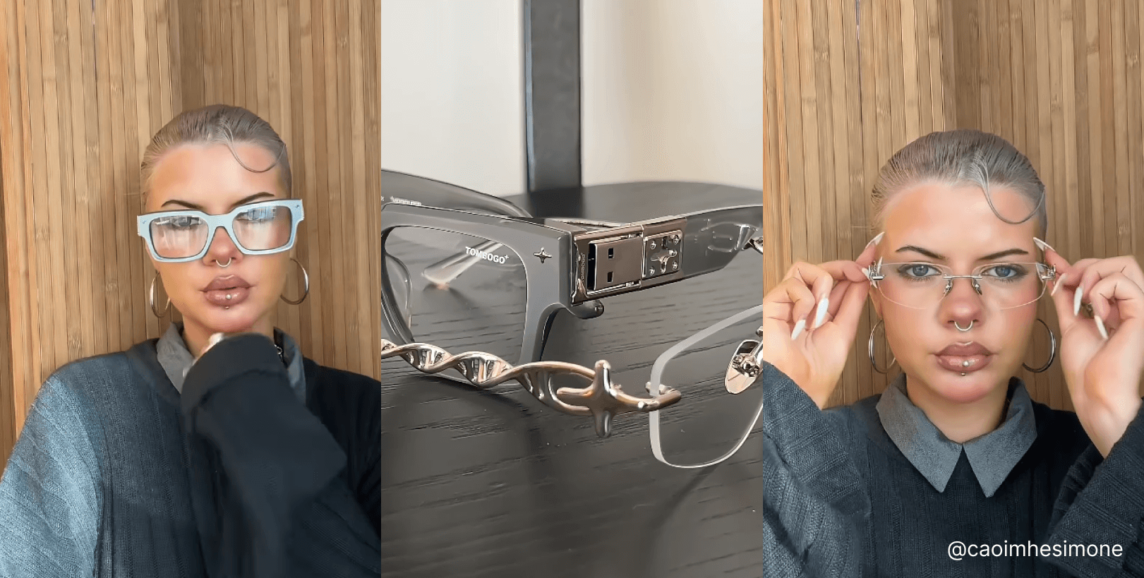 vooglam tombogo collaboration avant garde glasses