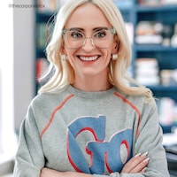 Destiney - Butterfly Grey Ombre Prescription Glasses - 8