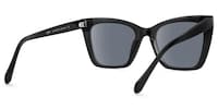 Glitz - Cat Eye Black Sunglasses - 3