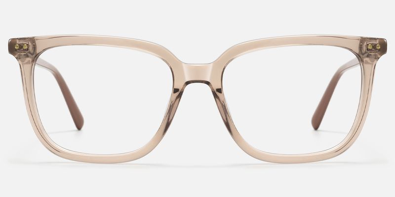 Terra - Square Champagne Eyeglasses
