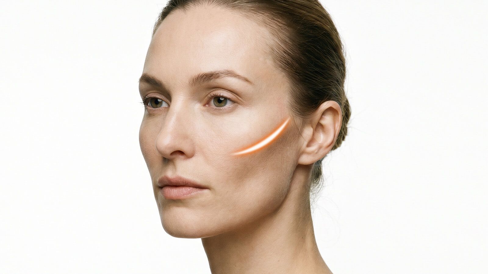 diamond-shaped face has high cheekbones