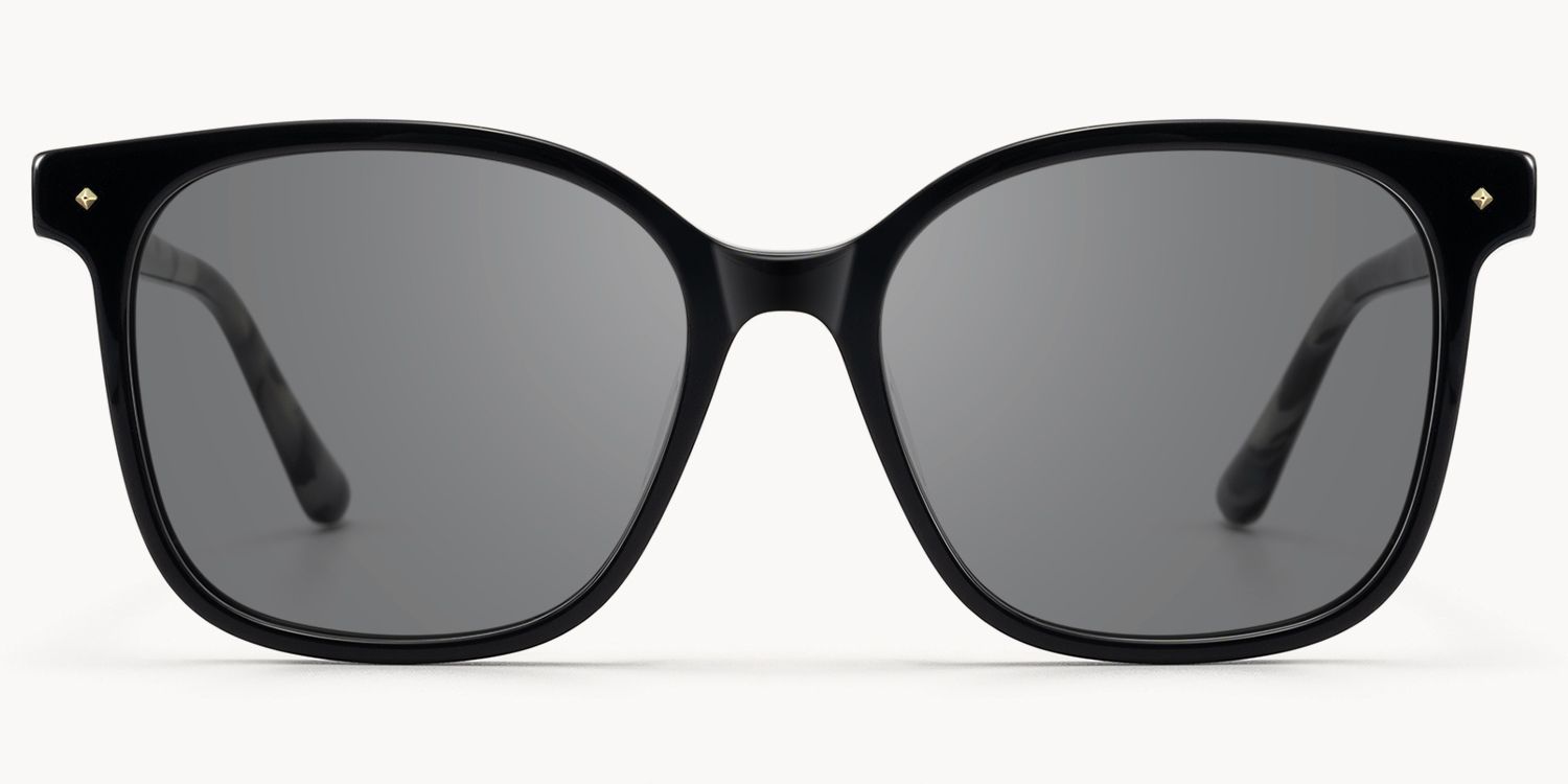Radical - Square Black Sunglasses - 1