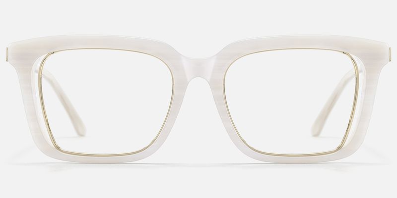 Chaparral - Rectangle White Eyeglasses