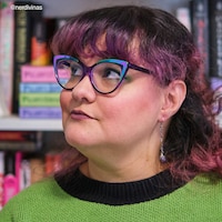 Langley - Cat Eye Purple Eyeglasses - 9