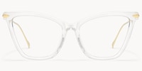 Hilary Clear Butterfly Prescription Glasses - 2