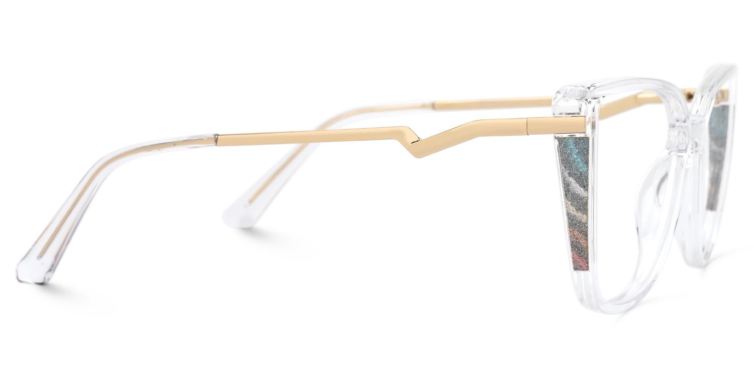 Faithan - Cat Eye Crystal Eyeglasses | Vooglam 4