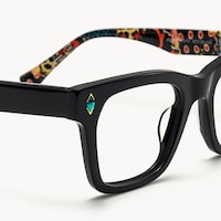 Adinkra - Square Black Eyeglasses - 6