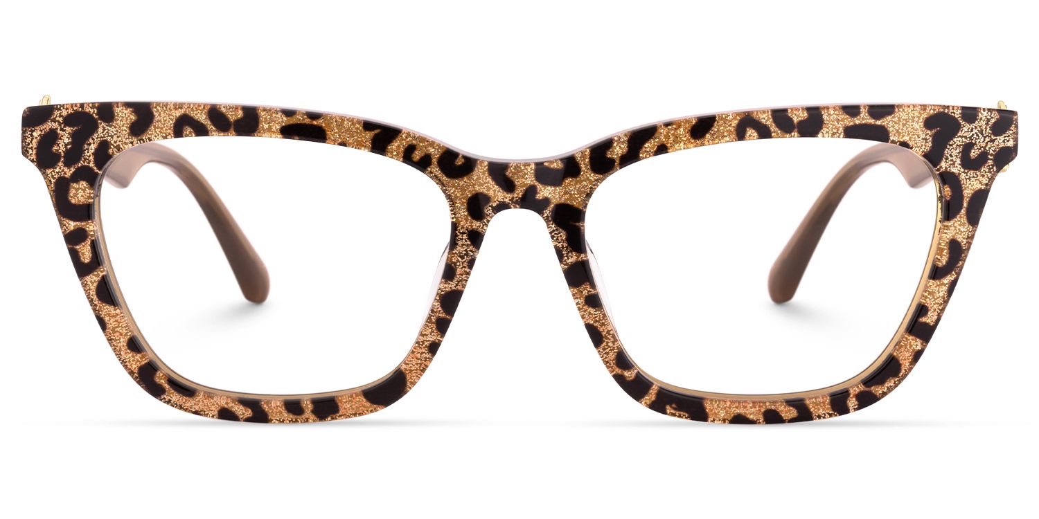 Jaiana - Cat Eye Animal Eyeglasses | Vooglam Angle View