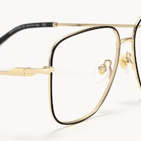 Karma - Square Black Eyeglasses - 4