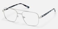 Kovar - Aviator Silver Eyeglasses