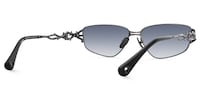 Spine - Geometric Grey Sunglasses - 3