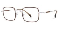 Arc - Square Brown Eyeglasses - 2