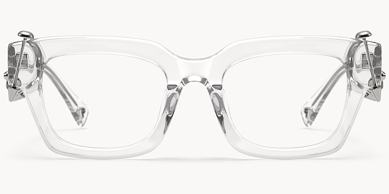 Sabrina - Rectangle Crystal Eyeglasses