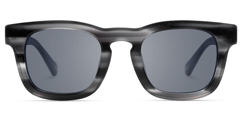 Brovia - Square Grey Sunglasses