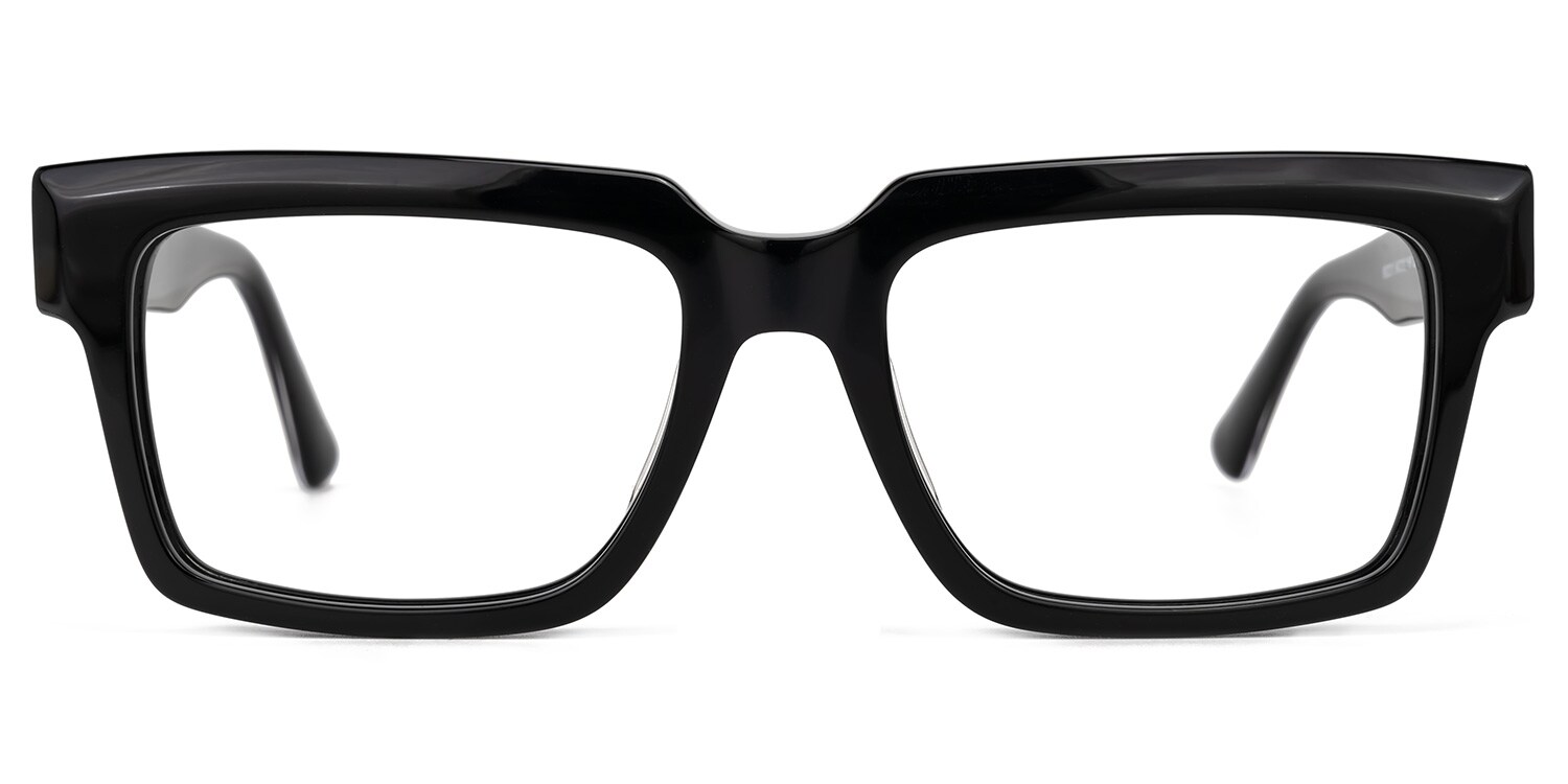 

Eckhard - Rectangle Black Eyeglasses