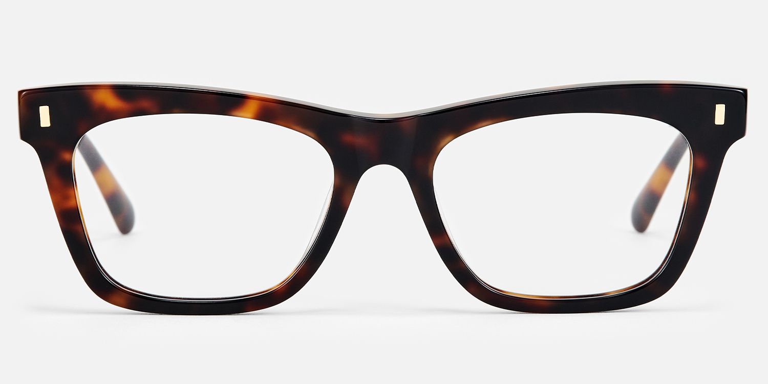 Calico - Distinctive Square Two-tone Eyeglasses | Vooglam
