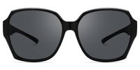 Fenton - Geometric Black Fit Over Sunglasses | Vooglam Angle View