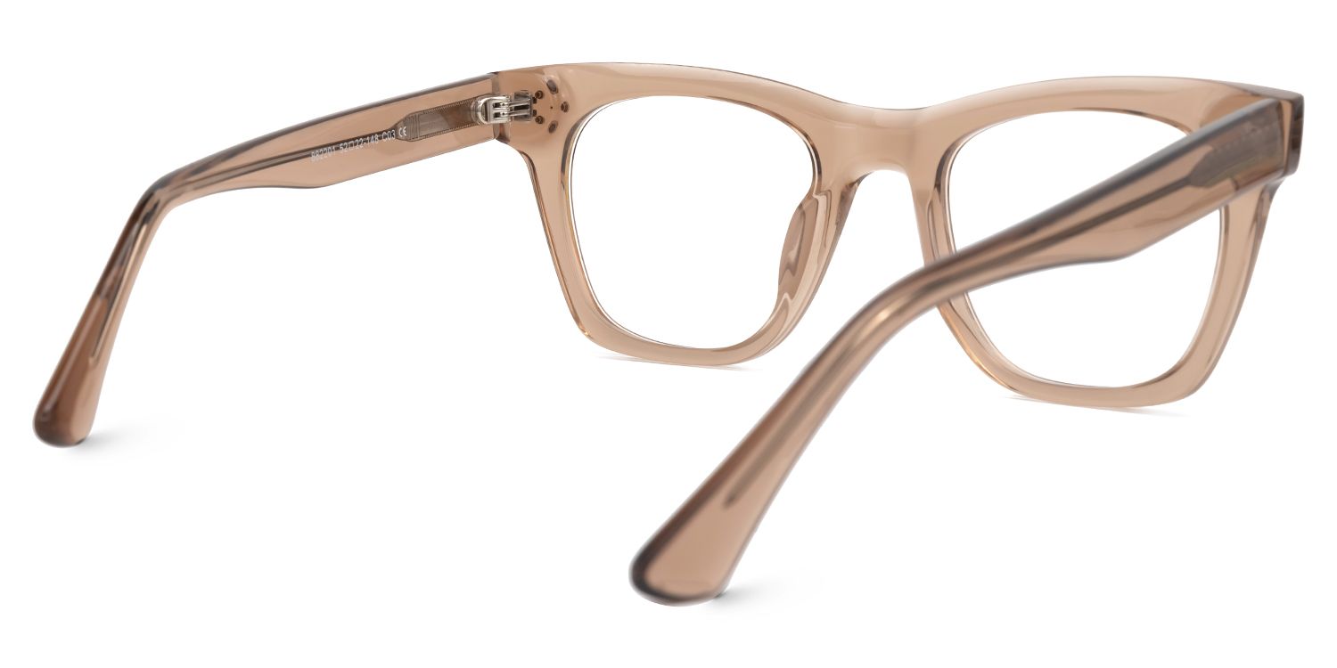 Ehawee - Cat Eye Champagne Eyeglasses | Vooglam Side View