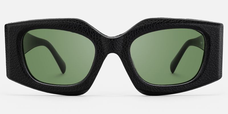 CruzHide - Geometric Black Sunglasses