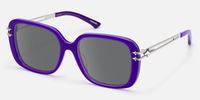 Nova - Square Purple Sunglasses