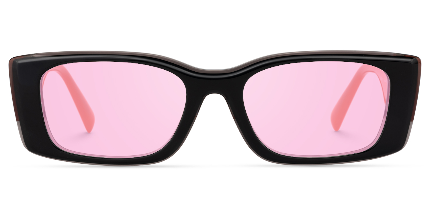 

Horizon - Rectangle Black Sunglasses