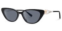 Naoya - Cat Eye Black Sunglasses - 2