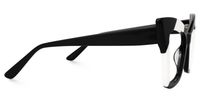 Damyan - Cat Eye Black/White Eyeglasses | Vooglam 