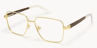 Griot - Square Gold Eyeglasses - 3