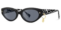 Meow - Cat Eye Black Sunglasses - 2