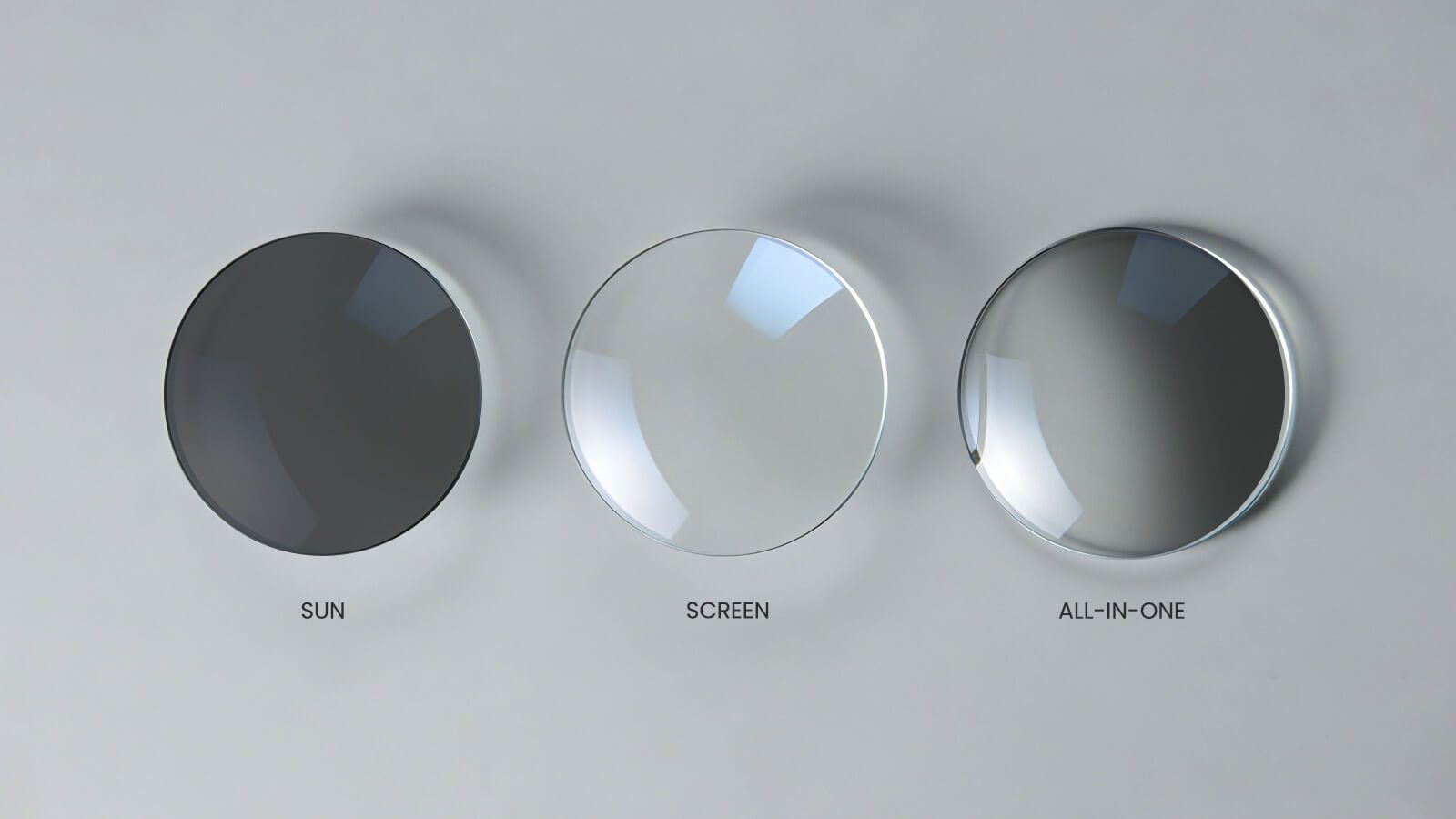 photochromic vs sunglasses vs blue light lens
