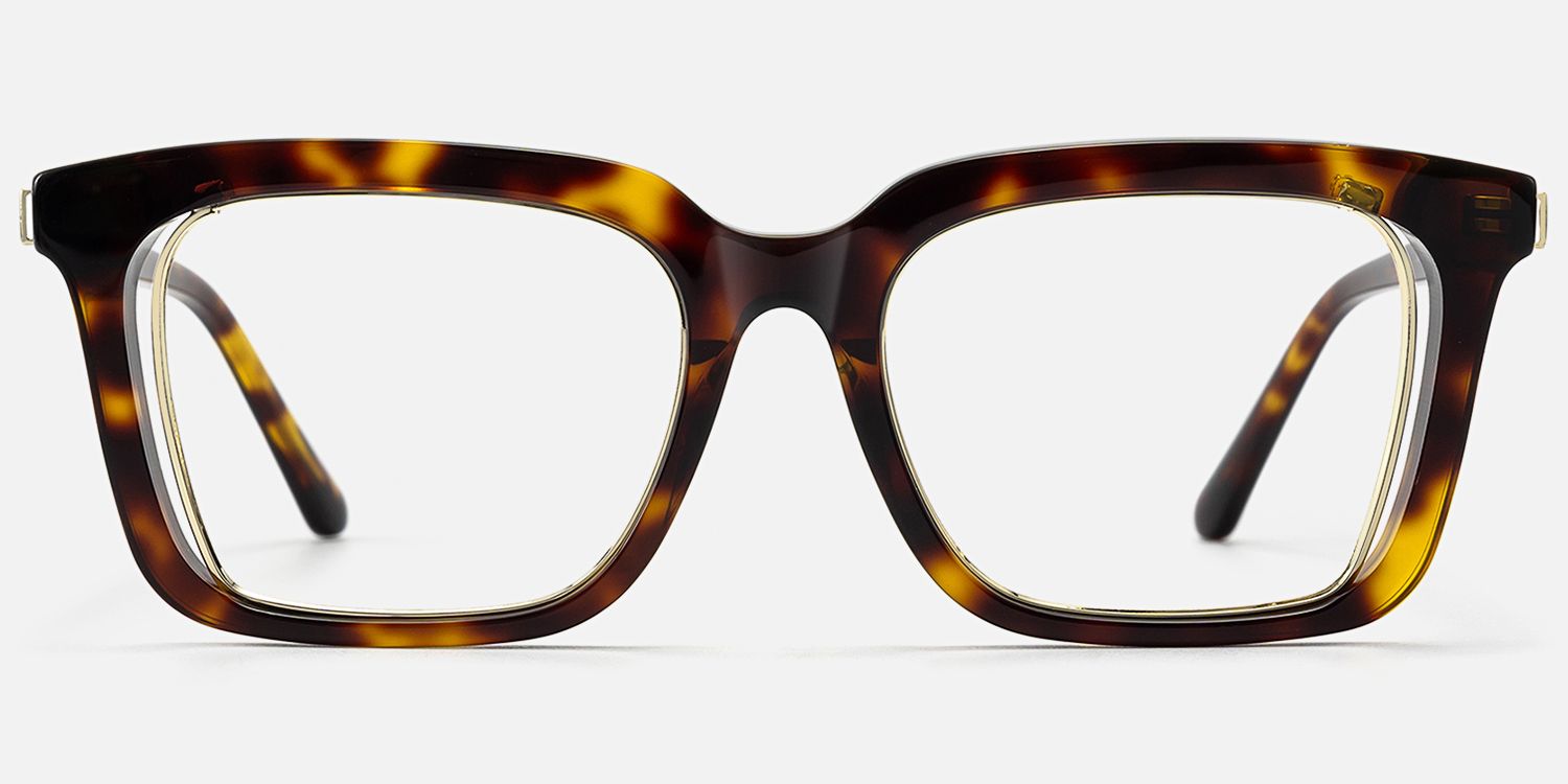 Chaparral - Rectangle Tortoise Eyeglasses product detail 2