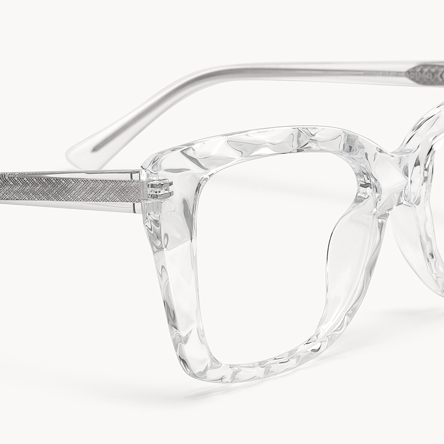 Shane - Rectangle Crystal Eyeglasses