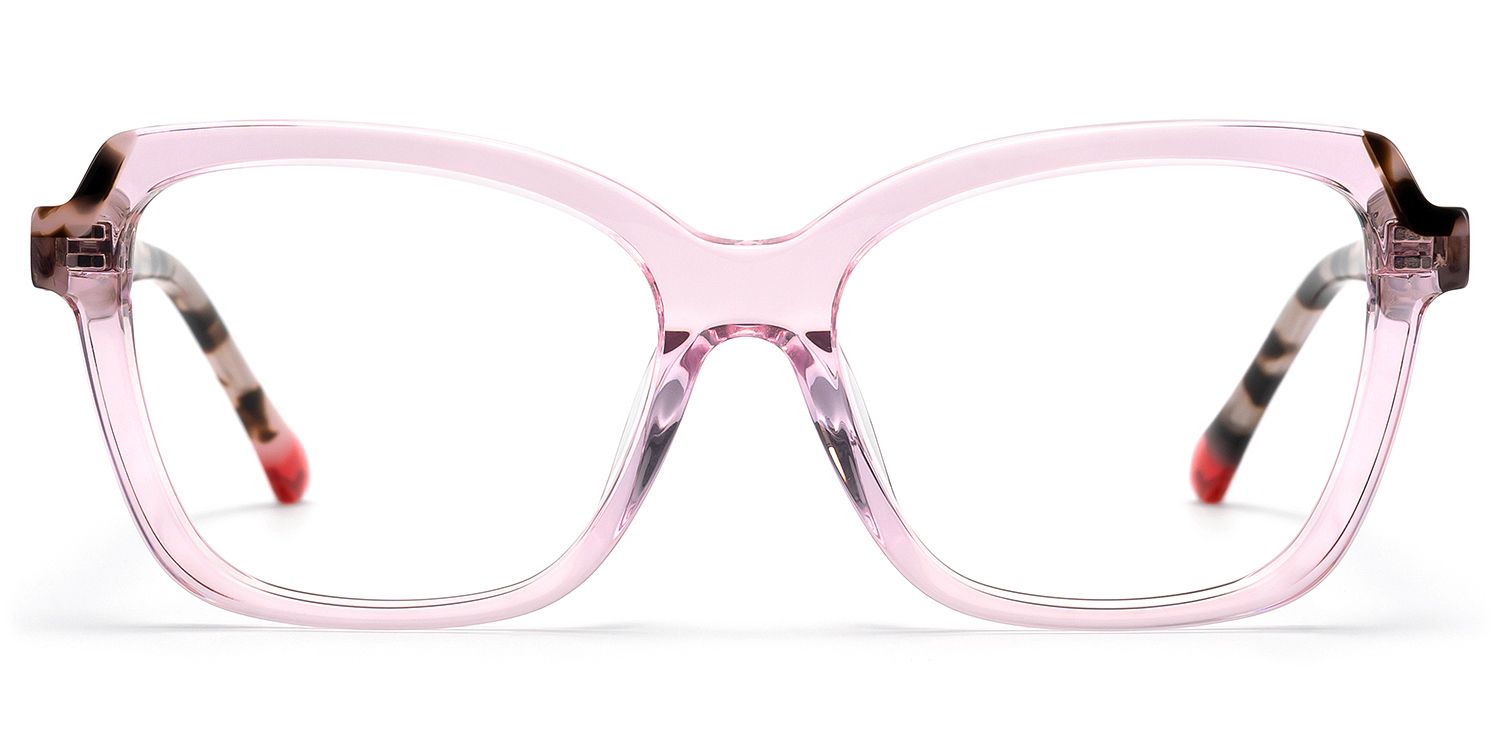 Opus - Butterfly Pink Eyeglasses | Vooglam Angle View