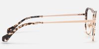 Haze - Butterfly Tortoise Eyeglasses | Vooglam Side View