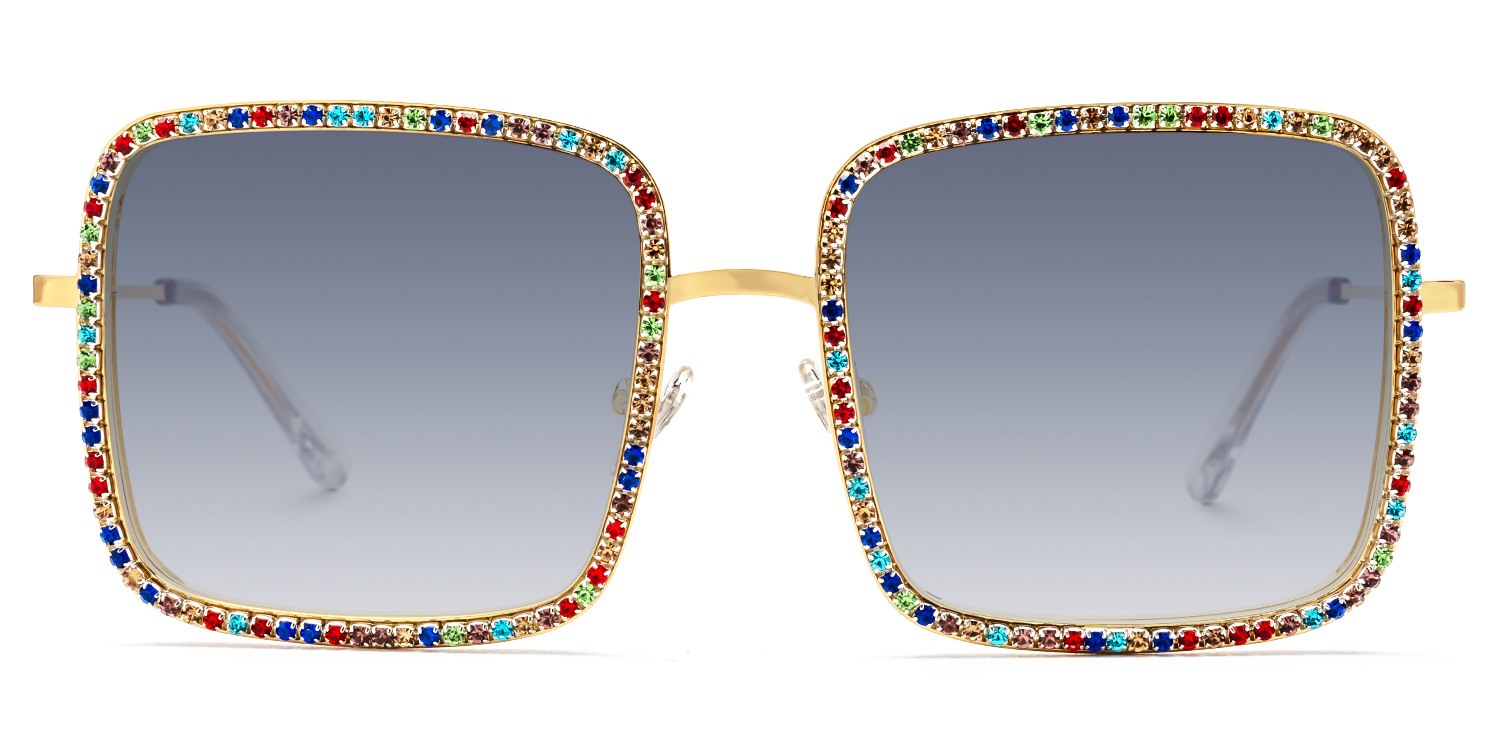 

Kafele - Square Multicolor Sunglasses