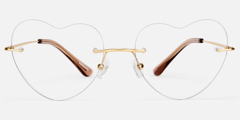 Lahoma - Heart Gold Eyeglasses