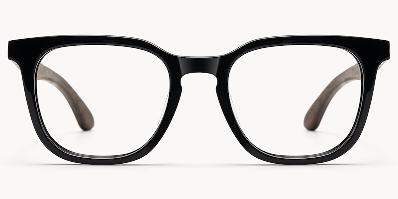 Lote - Square Black Eyeglasses