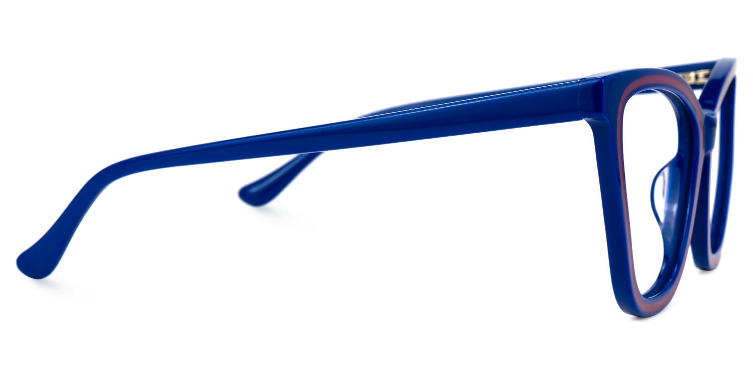 Daquan - Butterfly Blue Eyeglasses | Vooglam 4