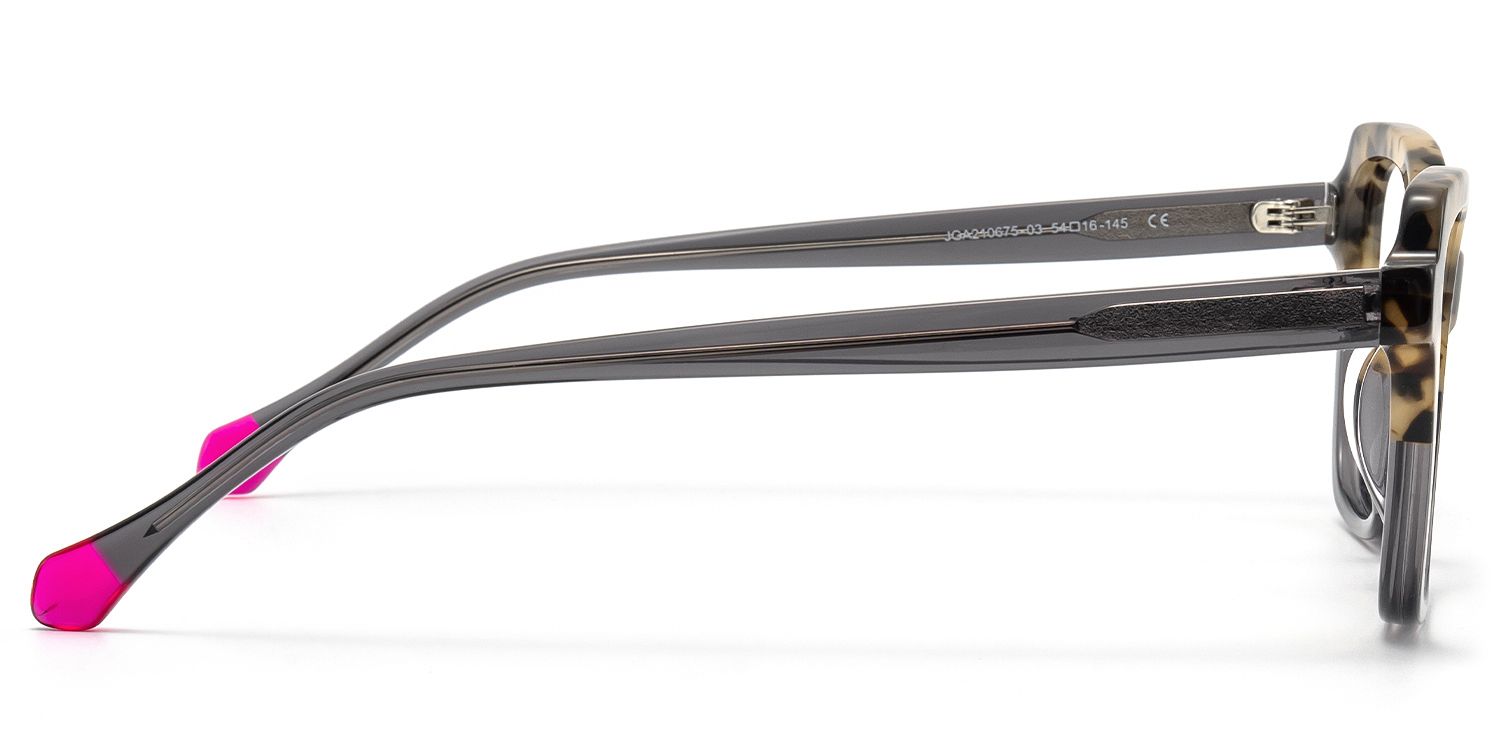 Opus - Butterfly Tortoise Eyeglasses | Vooglam Side View