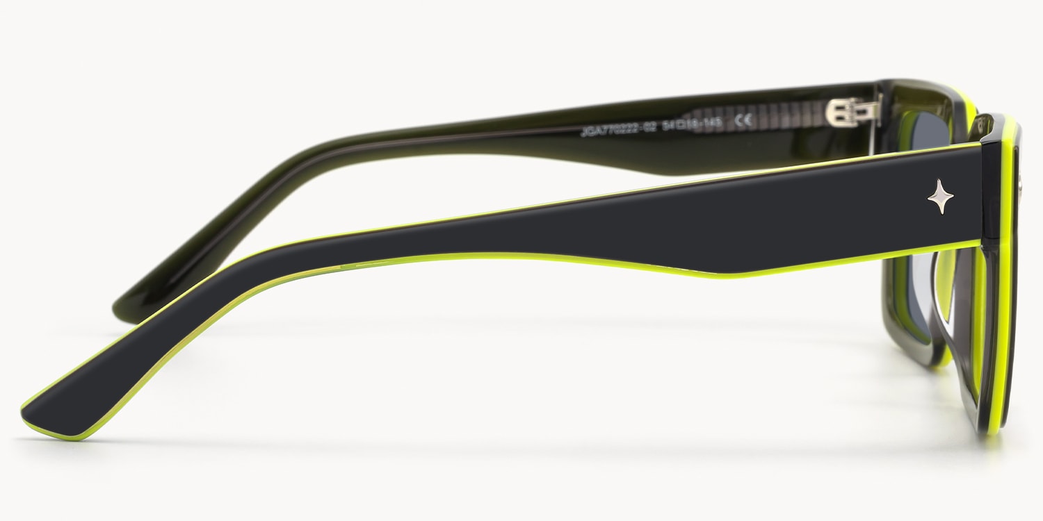 Havok - Rectangle Gray Sunglasses