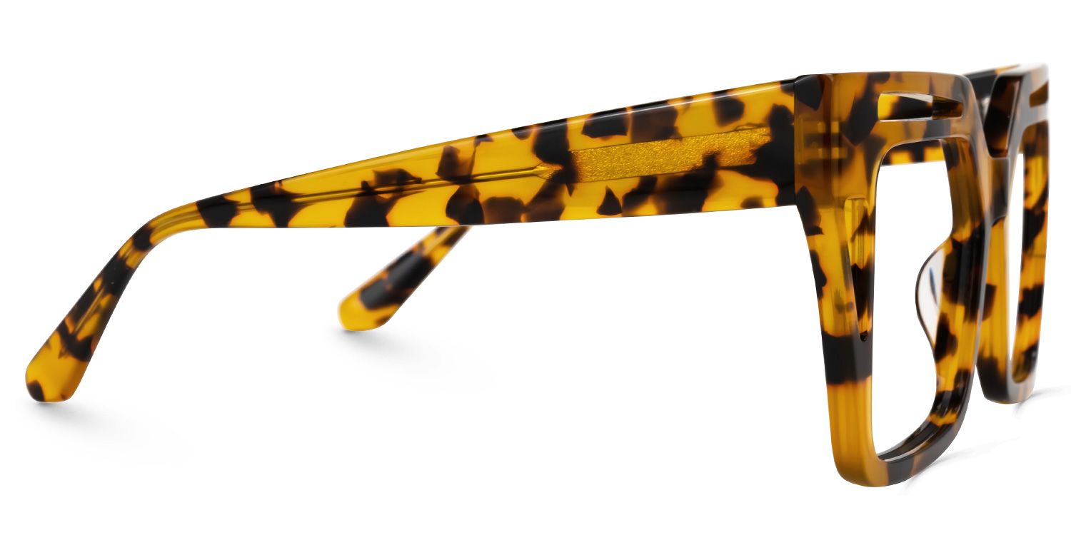 Eduarte - Square Tortoise Eyeglasses | Vooglam 4